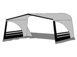 Te Velde Luifel Regenboog 240 Cm Antraciet -KampeerKoning Verkoop 1 3 tevelde luifel regenboog rechts antraciet 2