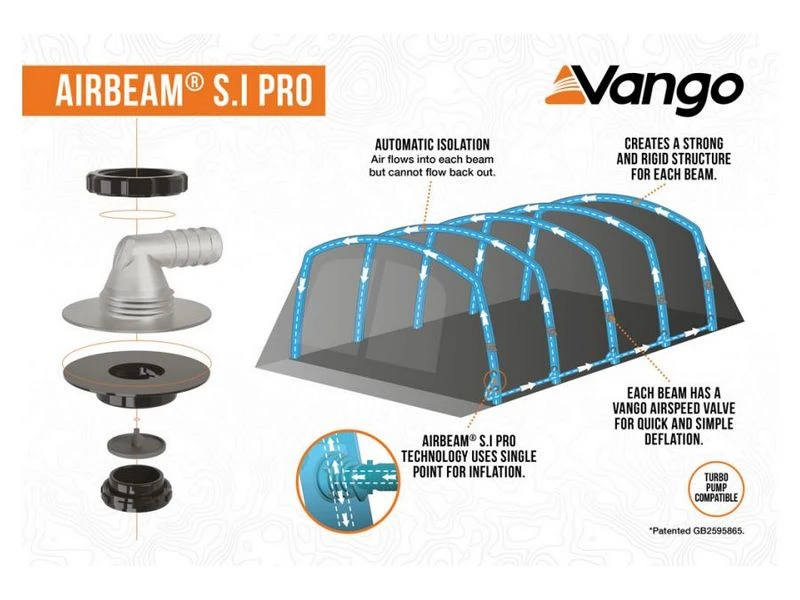 Vango Opblaasbare Tent Rome Air 650 Xl 8 Vango Opblaasbare Tent Rome Air 650 Xl - Afbeelding 6
