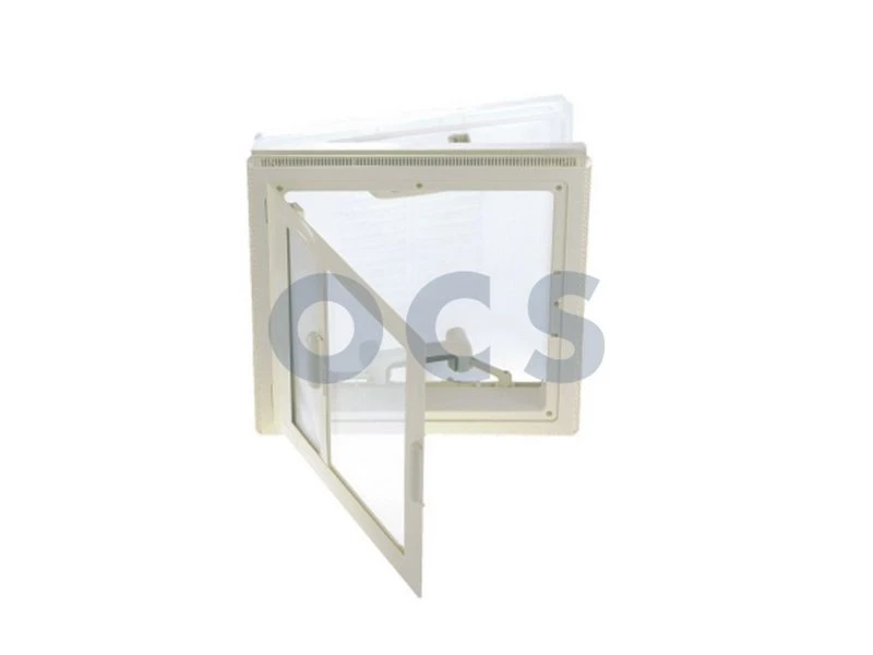 MPK Dakluik 40x40 Grijs Kader+Combirollo 4 MPK Dakluik 40x40 Grijs Kader+Combirollo - Afbeelding 2