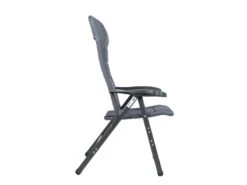 Crespo Kampeer Standen Stoel AP-238 Xl Air-deluxe Grijs Kleur 86 -KampeerKoning Verkoop 17 3 crespo kampeerstoel ap 238 xl air de luxe kleur 86 grijs