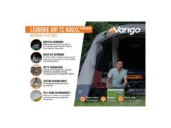 Vango Opblaasbare Tent Lismore Air Tc 600 Xl Package -KampeerKoning Verkoop 18 4 vango opblaasbare tent lismore air tc 600 xl package eigenschappen binnenzijde tetlisatc000002
