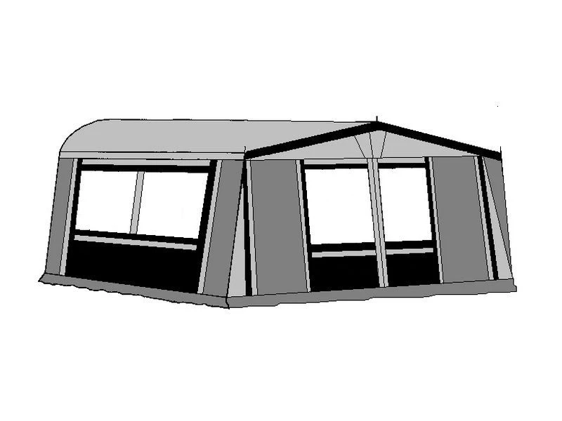 Te Velde Voortent De Wenne 310 Cm Antraciet 3 Te Velde Voortent De Wenne 310 Cm Antraciet