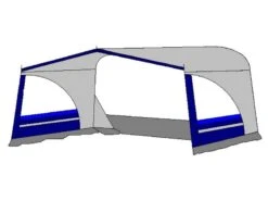 Te Velde Luifel Regenboog 240 Cm Blauw -KampeerKoning Verkoop 2 1 tevelde luifel regenboog rechts blauw 2