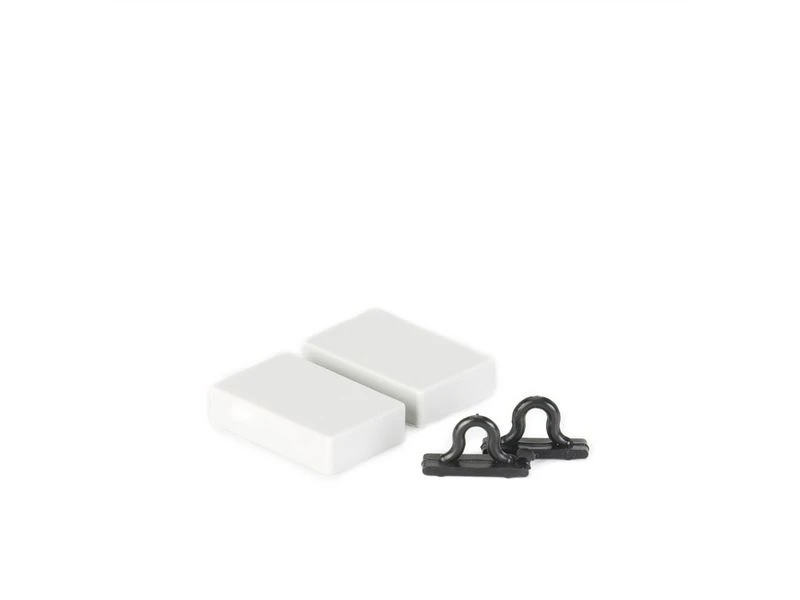 Travellife Chenille Streep Grijs/blauw 56x185cm 7 Travellife Chenille Streep Grijs/blauw 56x185cm - Afbeelding 5