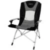 Eurotrail Vouwstoel Lyon Alu Zwart-Grijs