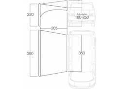 Vango Opblaasluifel Voor Caravan Airbeam Sky Canopy 3,5 Meter -KampeerKoning Verkoop 23 4 vango opblaasluifel voor caravan airbeam sky canopy 35 meter awqskycang3ja26