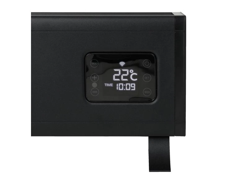 Eurom Alutherm Baseboard 1500 Black Elektrische Convector Kachel 7 Eurom Alutherm Baseboard 1500 Black Elektrische Convector Kachel - Afbeelding 5