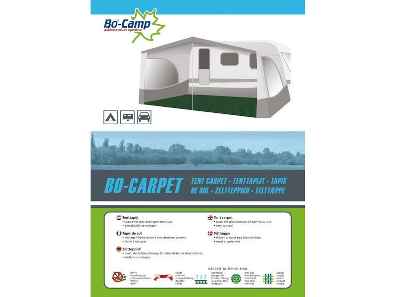 Bo Camp Tenttapijt Bo-carpet Groen 5 Bo Camp Tenttapijt Bo-carpet Groen - Afbeelding 3