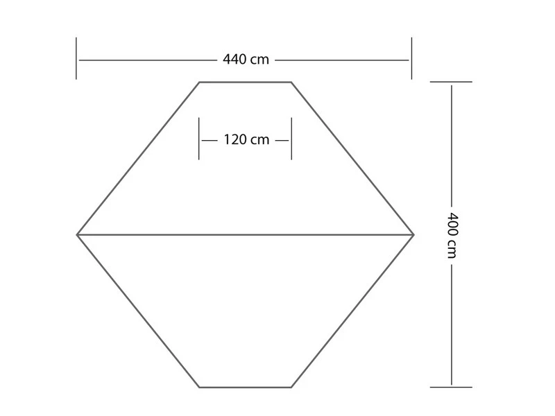 Eurotrail Tarp 5 Wing Katoen-polyester 5 Eurotrail Tarp 5 Wing Katoen-polyester - Afbeelding 3