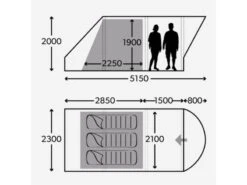 Dometic Opblaasbare Familie Tent Ftc Boracay 301 Tc -KampeerKoning Verkoop 5 2 dometic opblaasbare familie tent ftc boracay 301 tc 9120001463