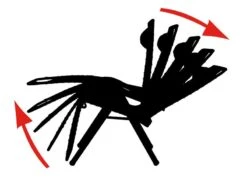 Crespo Kampeer Relax Stoel Al-232 Deluxe Donker Grijs Kleur 40 -KampeerKoning Verkoop 54 3 crespo kampeer relax stoel al 232 deluxe donker grijs kleur 40 1104920