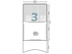 Eurotrail Opblaastent Iowa BTC Air -KampeerKoning Verkoop 56 3 eurotrail opblaastent iowa btc air plattegrond ette1121 2701