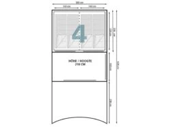 Eurotrail Opblaastent Georgia BTC Air -KampeerKoning Verkoop 58 3 eurotrail opblaastent georgia btc air plattegrond ette1136 2701
