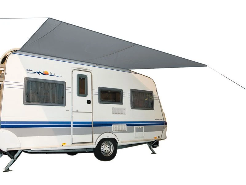 Bo-Camp Caravanluifel Travel M Grijs 3 Bo-Camp Caravanluifel Travel M Grijs