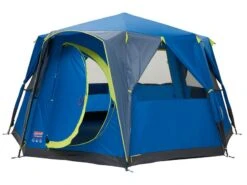 Coleman Familie Tent Octagon Blue-lime -KampeerKoning Verkoop 64 2 coleman familie tent octagon blue lime 2000035750