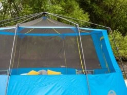 Coleman Familie Tent Octagon Blue-lime -KampeerKoning Verkoop 64 5 coleman familie tent octagon blue lime 2000035750