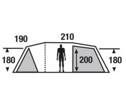 Nieuwe uitgaven -KampeerKoning Verkoop high peak koepeltent porto 6 hoogte 12240 1
