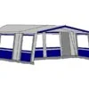 Hele Luifel Voor Voortent Aanritsbaar De Vaart Lux Serie Blauw. -KampeerKoning Verkoop te velde voortenten hele luifel aanritsbaar voor voortent de vaart lux links blauw19