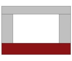 Te Velde Zijwand Voor Luifel 240 Cm 5 Kleuren -KampeerKoning Verkoop tevelde caravan luifel zijwand 240 bordo6