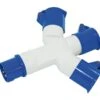 Haba Cee 3-way Splitter -KampeerKoning Verkoop verlengkabels stekkers accessoires caravan camping cee 3 weg stekker 46010206